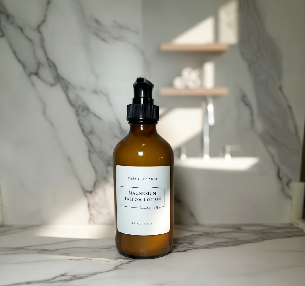 Magnesium Tallow Lotion - Natural Sleep & Muscle Relief